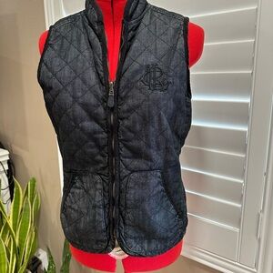Ralph Lauren Blue Label Quilted Vest - Black